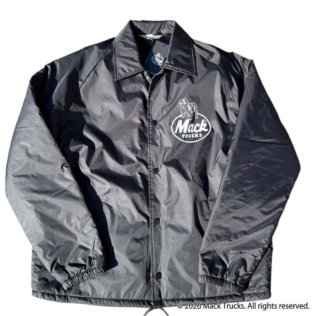 FJ Mack Trucks ボアコーチジャケット ブラック L - メルカリ
