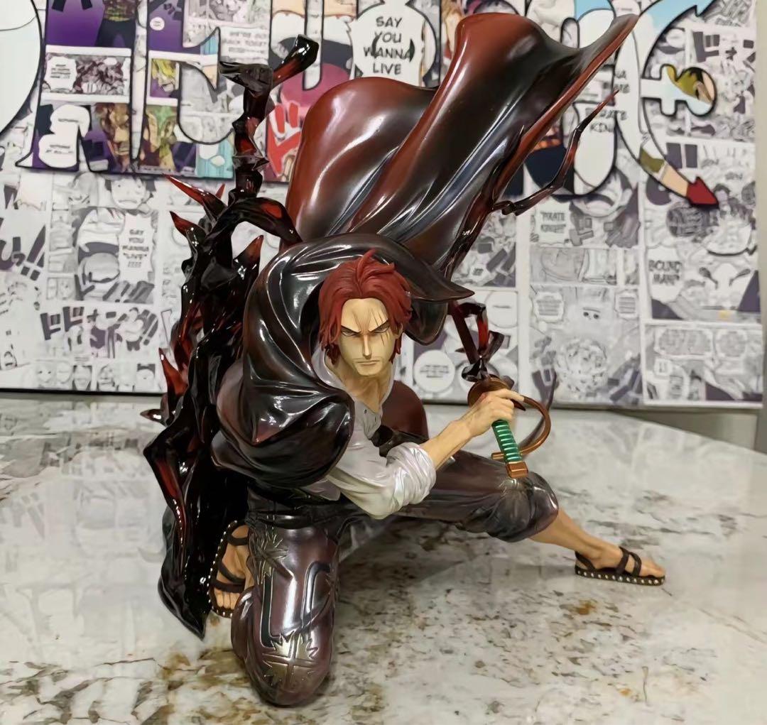 ワンピース 赤髪 シャンクス ガレージキット ガレキ スタチュー①②