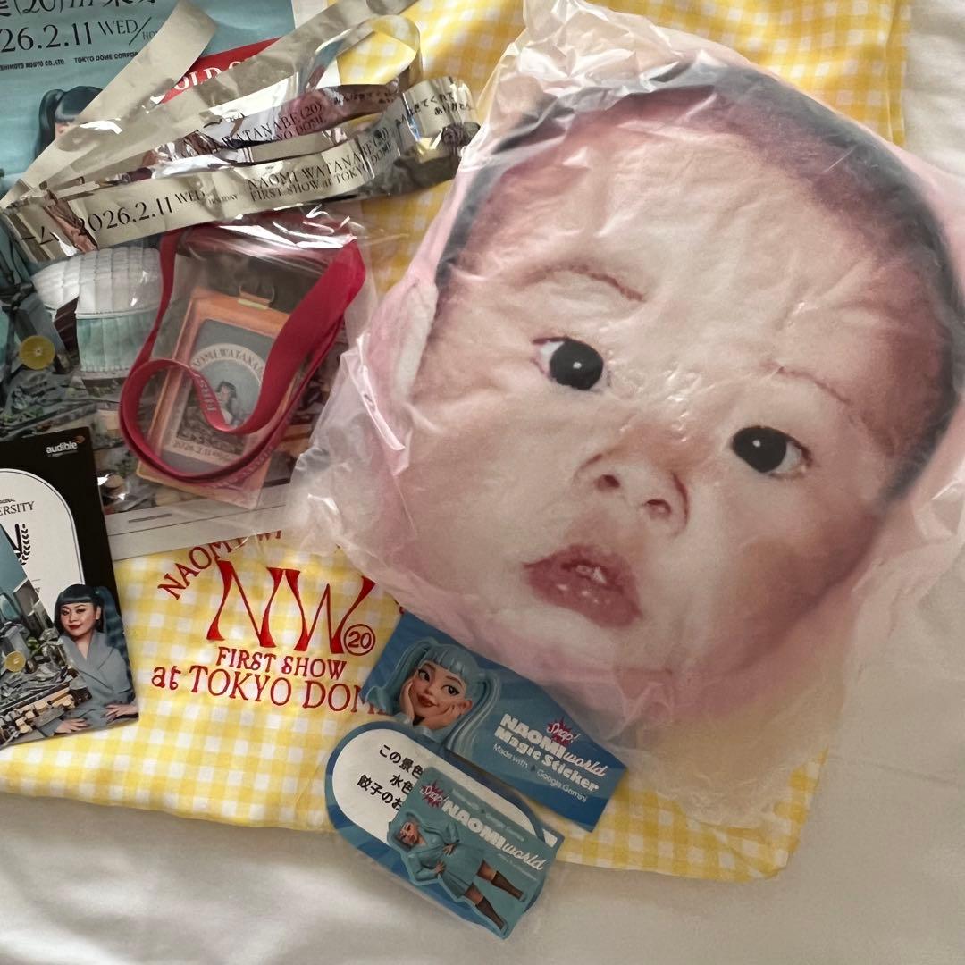 美品】渡辺直美20東京ドーム うにょ席 限定 非売品 コラボ チケット