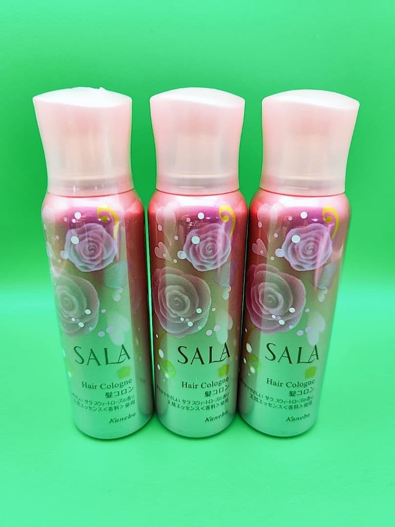 新品未使用　Kanebo　サラ　髪コロンB　スウィートローズの香り　80g 3点 SALA(サラ) / 髪コロンB(サラ スウィートローズの香り) 80gの公式商品