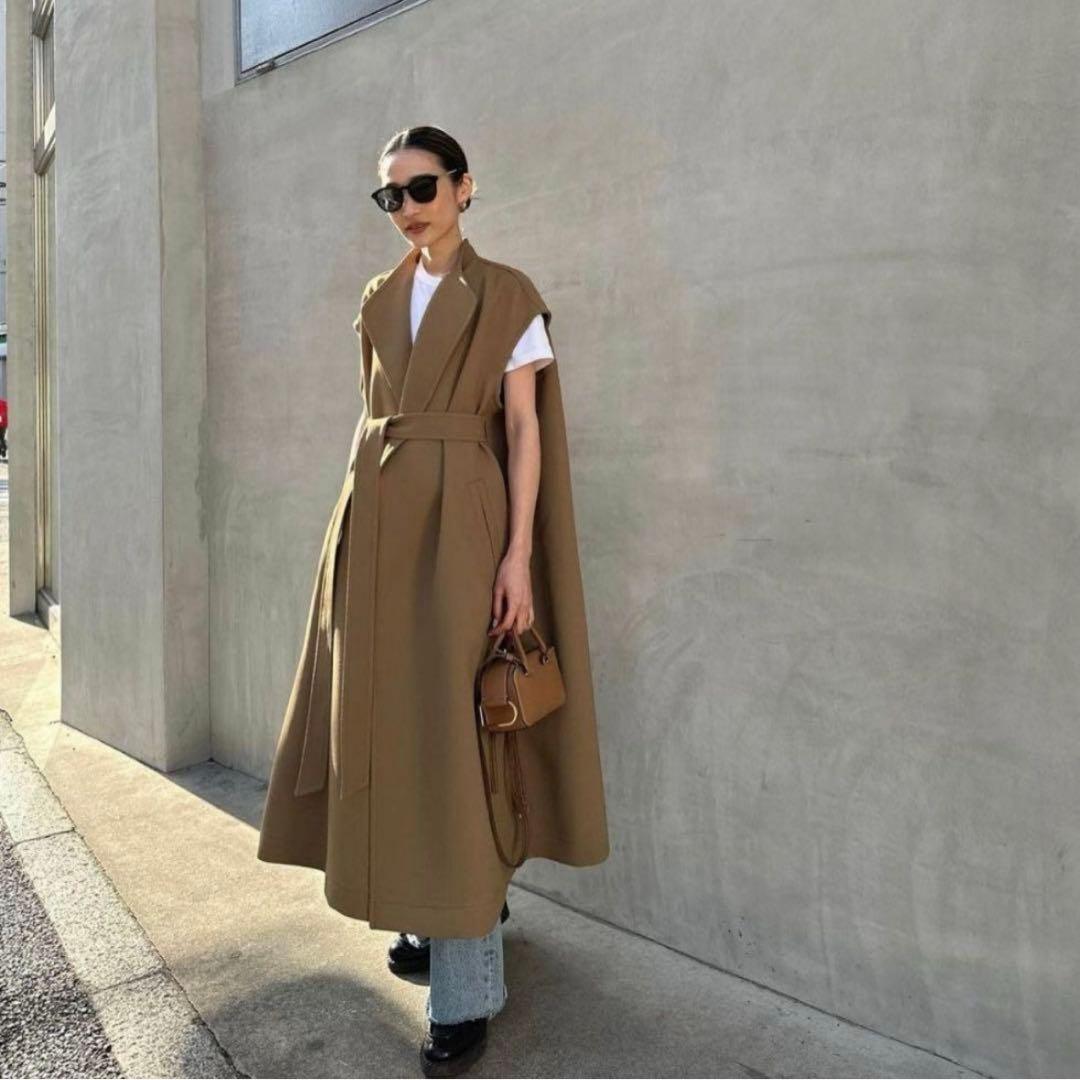 ELLIE⭐︎スリーブレスコートBEIGE スリーブレスコート【BEIGE】 – ELLIE