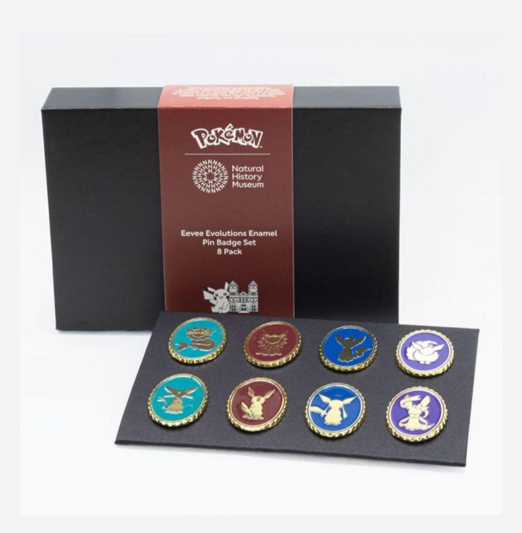 ポケモン ロンドン自然史博物館 ピンバッジセット 2種セット - メルカリ