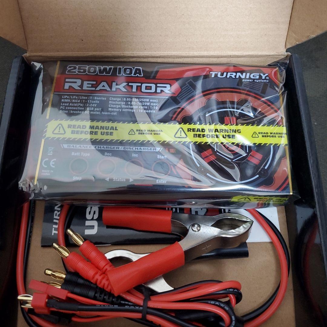 TURNIGY REAKTOR 250W 10A バランスチャージャー - メルカリ