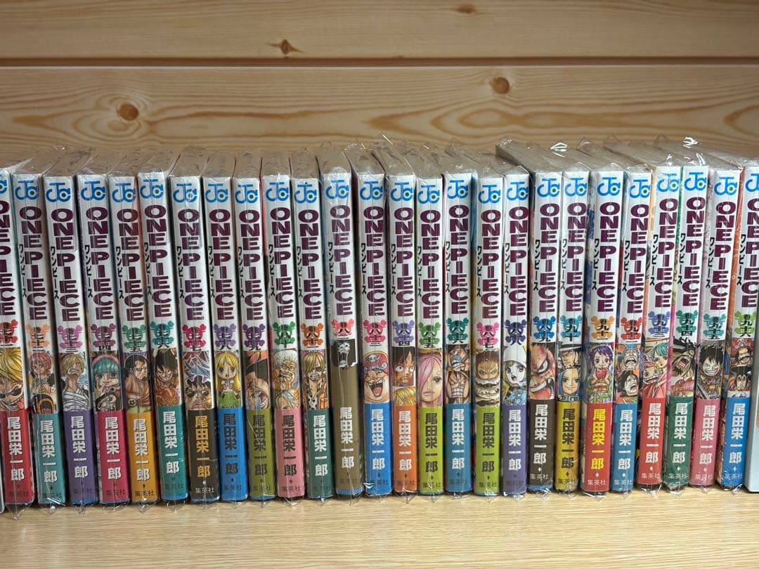 初版 シュリンク付ONE PIECE ワンピース 13-113巻(抜けあり)