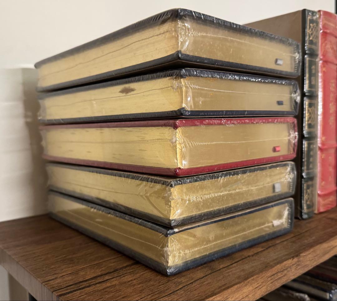 未開封含 フランクリンライブラリー① 全50巻セット 日本語版 革装丁