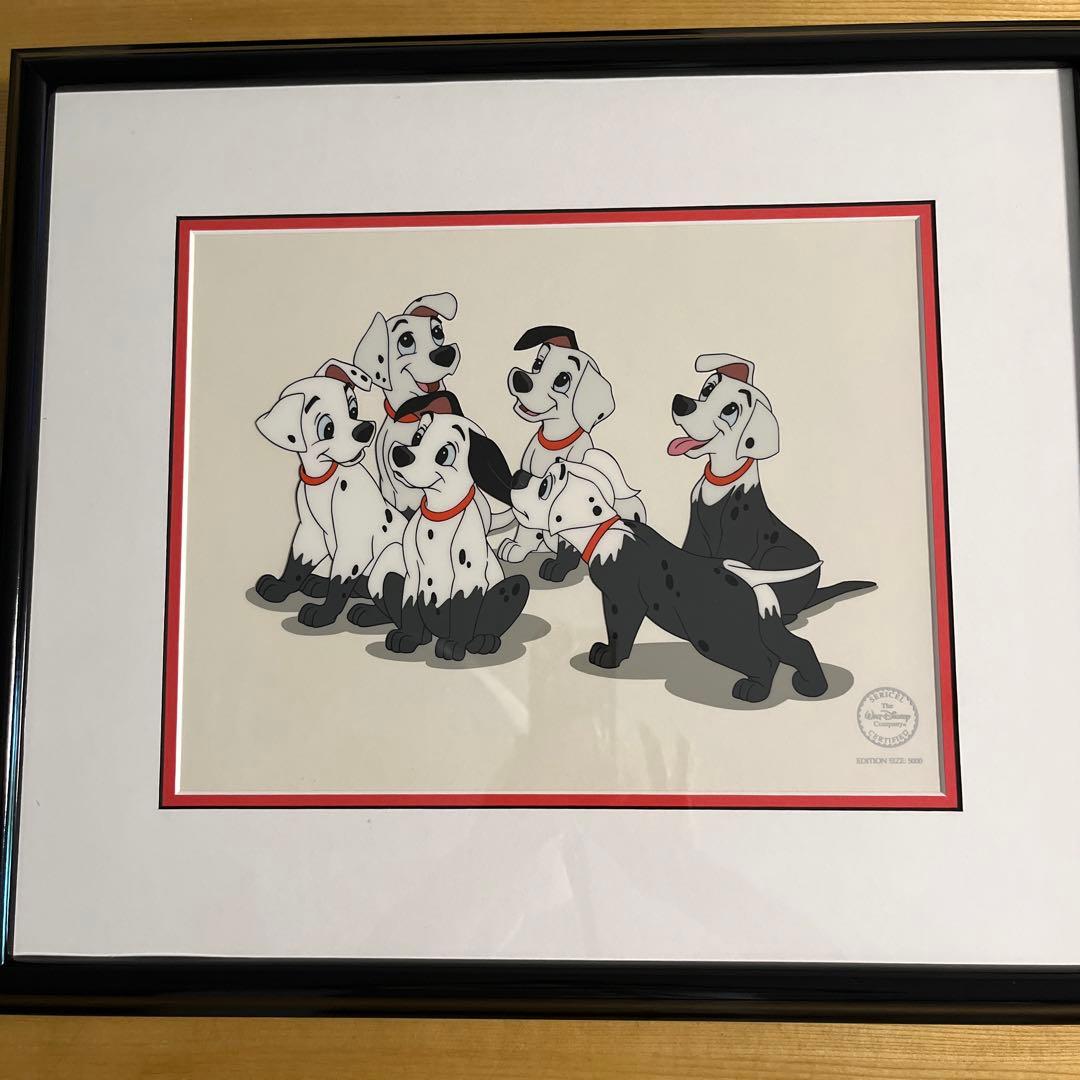 ウォルトディズニー 101匹わんちゃんセル画 額縁付き - メルカリ
