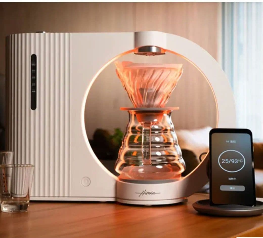 HARIO『“Hikaru” V60 Smart Brewer』 コーヒーマシン