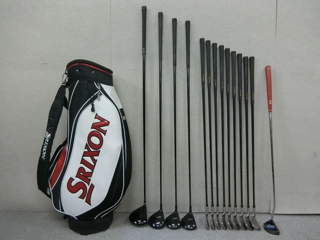 b672 初心者歓迎 ダンロップ等メンズゴルフ14本セット※Dr2本入り