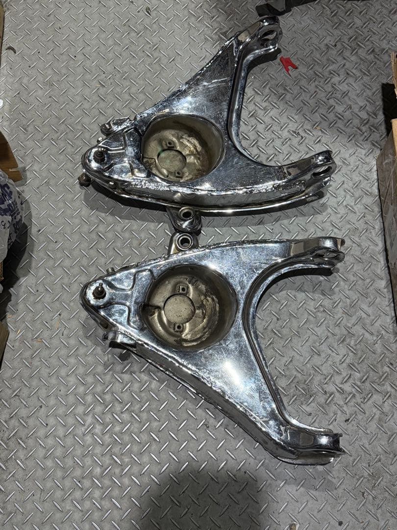 インパラ フロント クローム　ロアアーム メッキ ローライダー ハイドロ インパラ エングレ エングレービング オーバーライダー バンパーガード