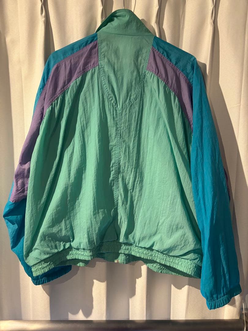 90s adidas ナイロンジャケット 万国旗タグ L アディダス - メルカリ