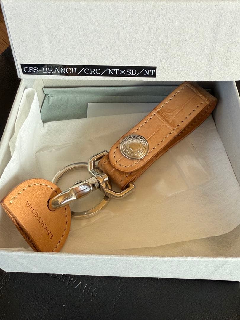 ワイルドスワンズ ブランチ クロコ ナチュラル - メルカリ