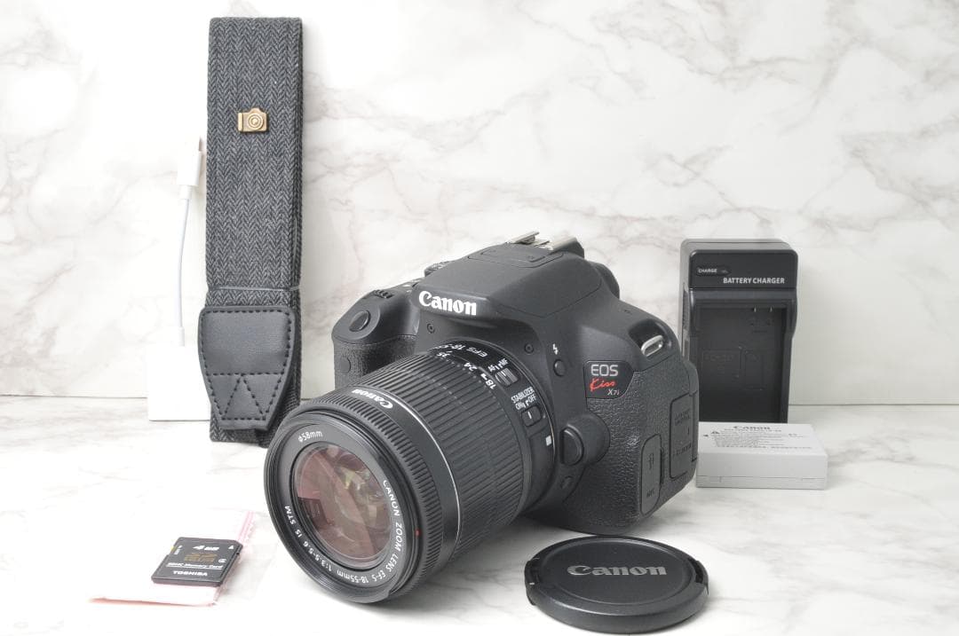 Canon EOS Kiss X7i⭐️スマホ転送 一眼レフカメラ キヤノン - メルカリ