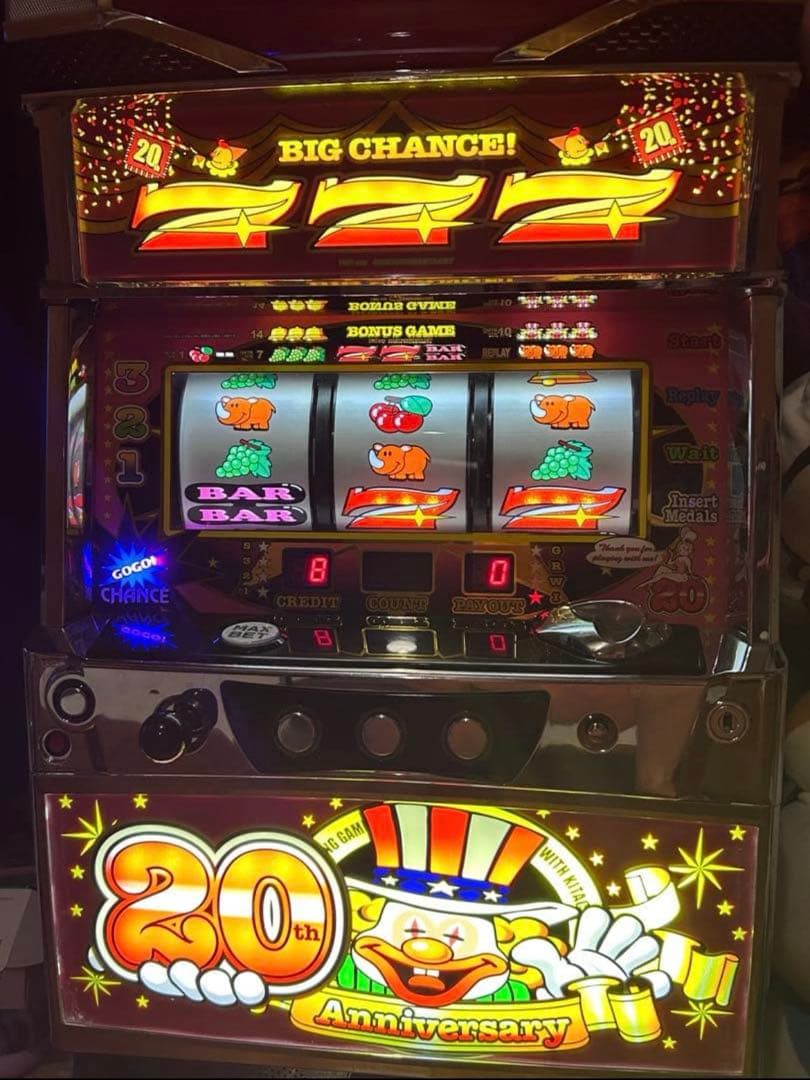 20th Anniversary アイムジャグラー 実機 メダル不要 楽天市場】アイムジャグラーEX-TP メダル不要装置（コイン不要機）+TP