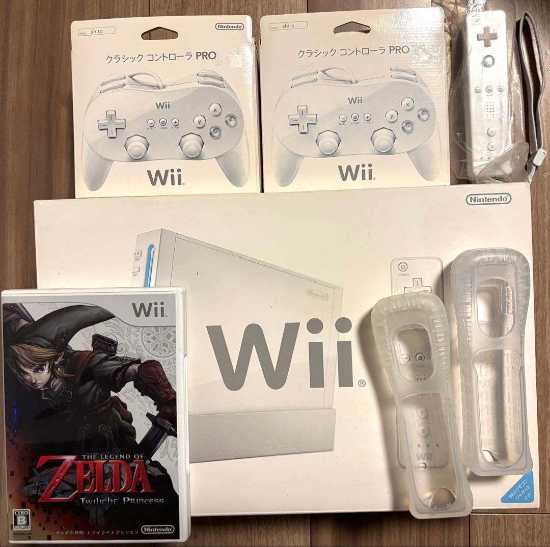 Wii ＋クラシックコントローラ、ゼルダの伝説トワイライトプリンセス