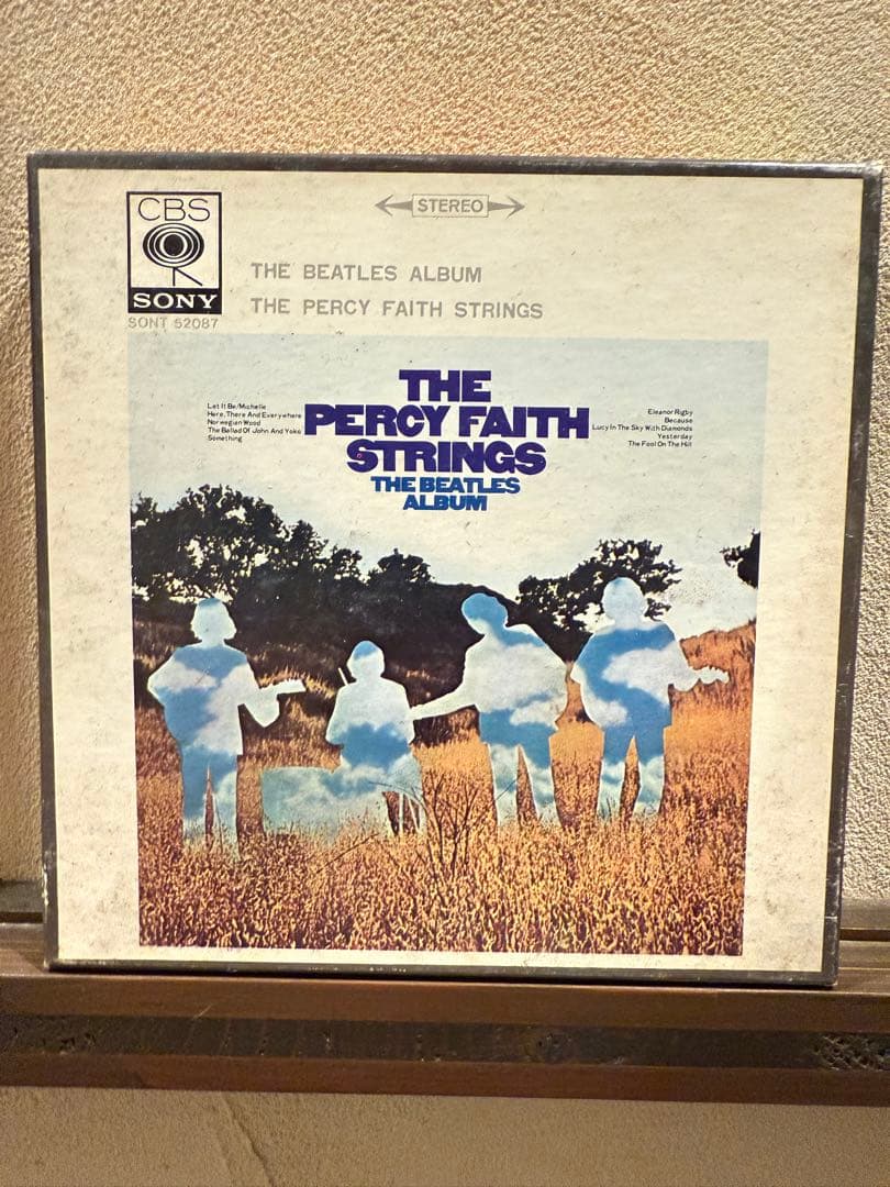 オープンリール　テープ　パーシー　フェイス　ストリングス　ビートルズ オープンリール テープ パーシー フェイス ストリングス ビートルズ