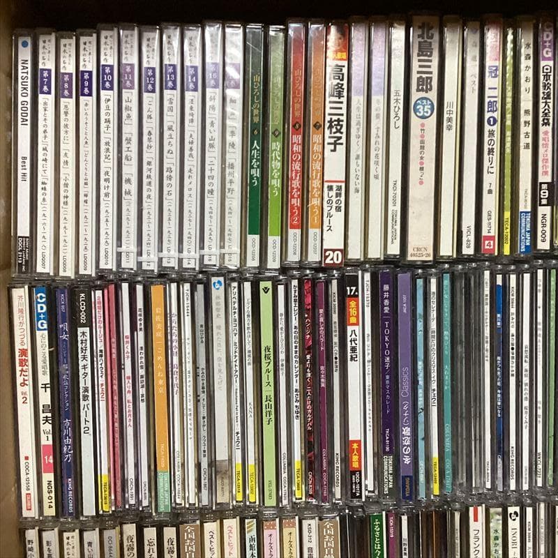 演歌 歌謡曲 民謡 CD 大量【100枚程度】 RG0114-16 懐かしの名曲