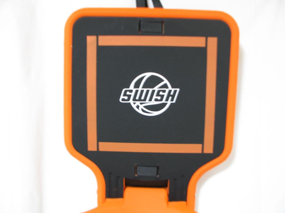 Swish ポータブル バスケットゴール オレンジ 持ち運べる 背負える