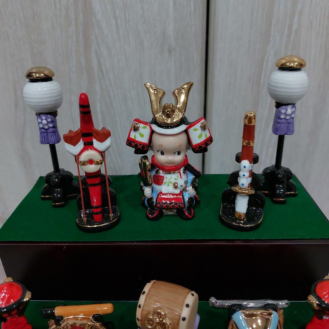 ローズオニール キューピー 五月人形三段かざり - メルカリ