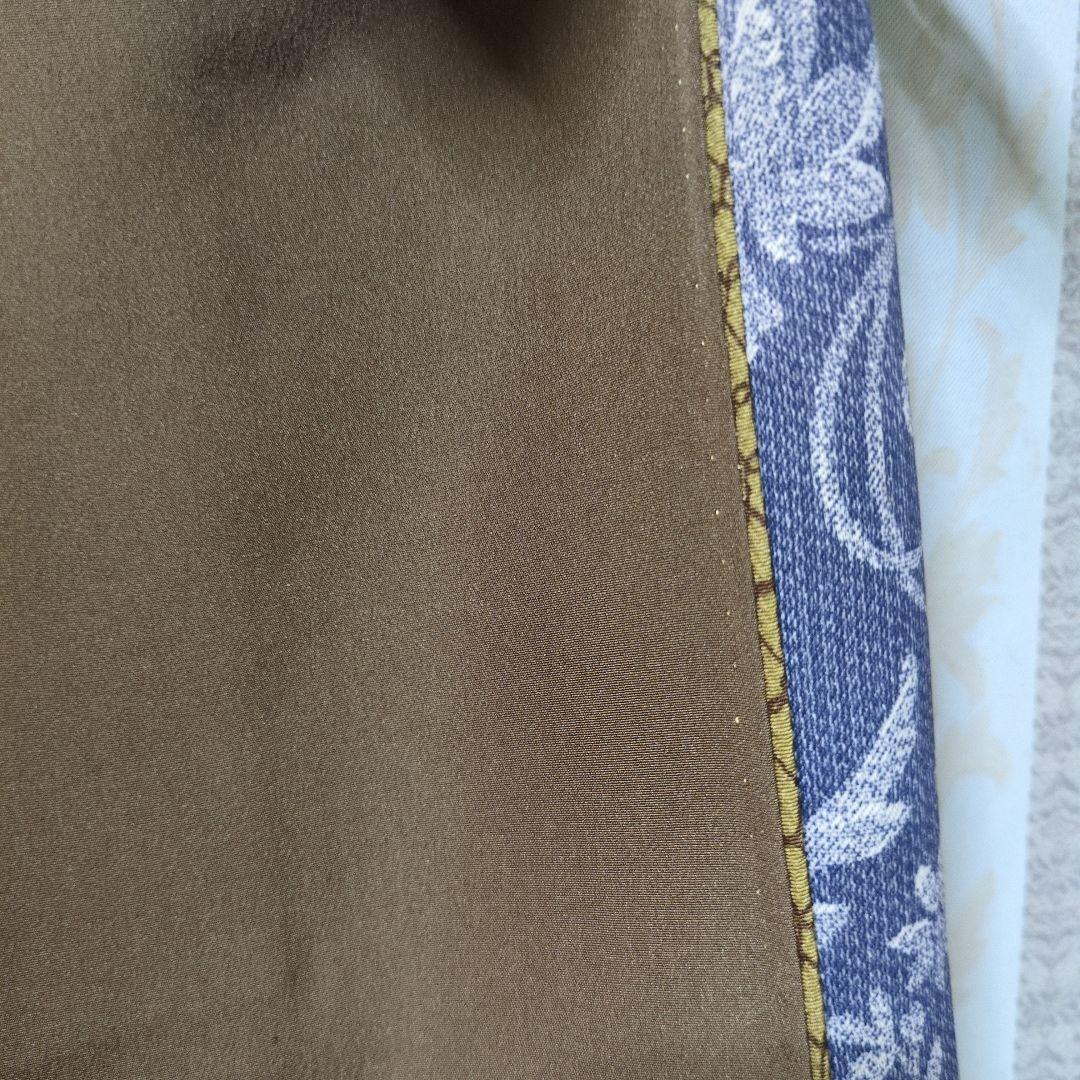 花井幸子丹後縮緬 可愛い雀刺繍パールトーン加工あり 帯締も作家物 2