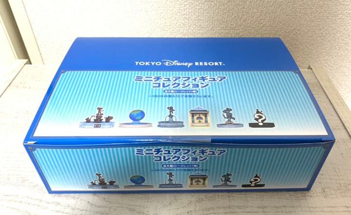 【※未開封品】東京ディズニーリゾート ミニチュアフィギュアコレクション　噴水 再現度がスゴイ【東京ディズニーリゾート】の「噴水フィギュア」全6種