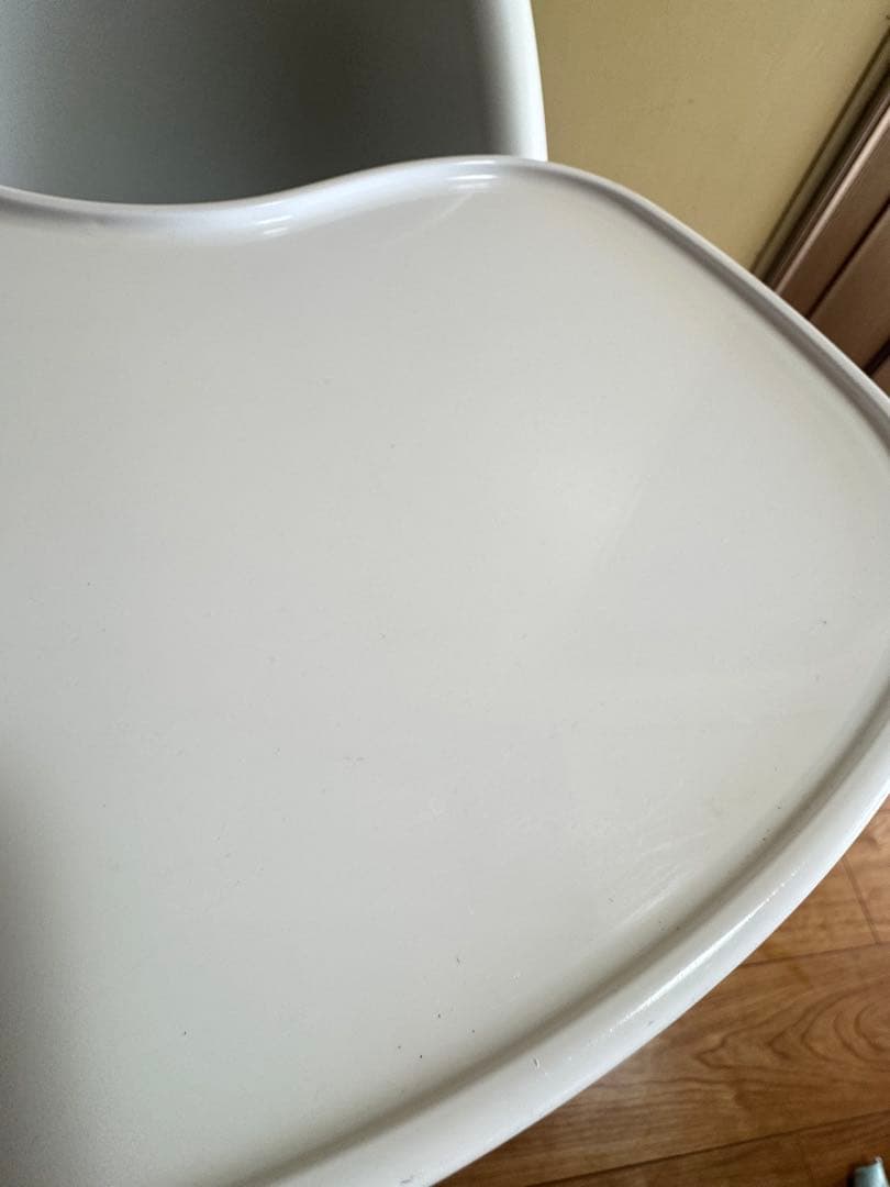 廃盤品 ベビービョルン ハイチェア (ハーネス付) ホワイト/グレー 希少