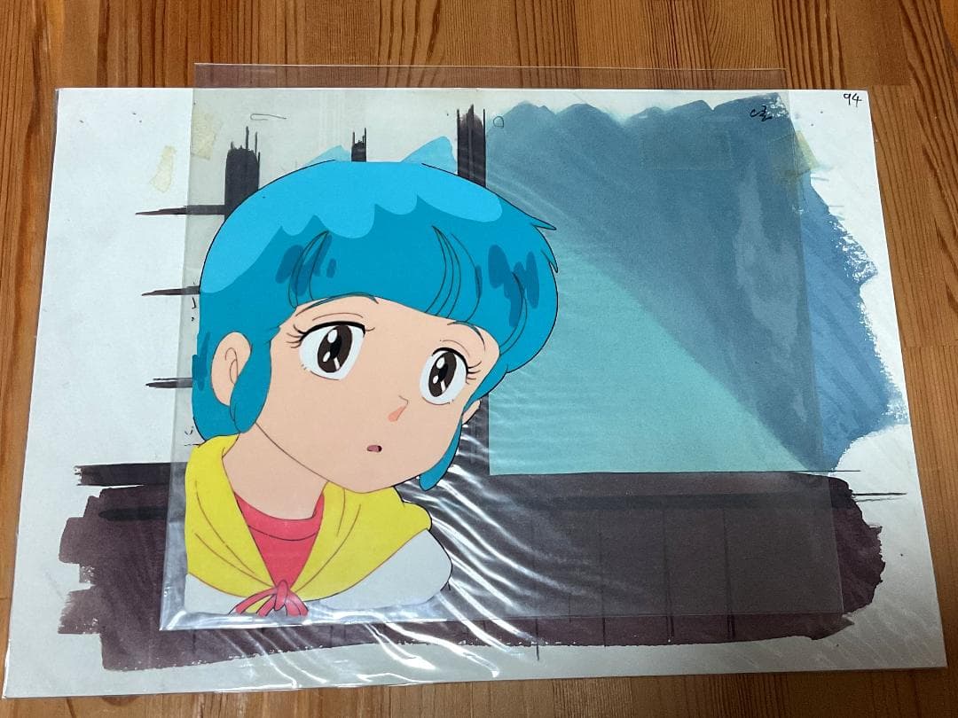 魔法の天使クリィミーマミ セル画 森沢優 25話 教室 背景付き - メルカリ