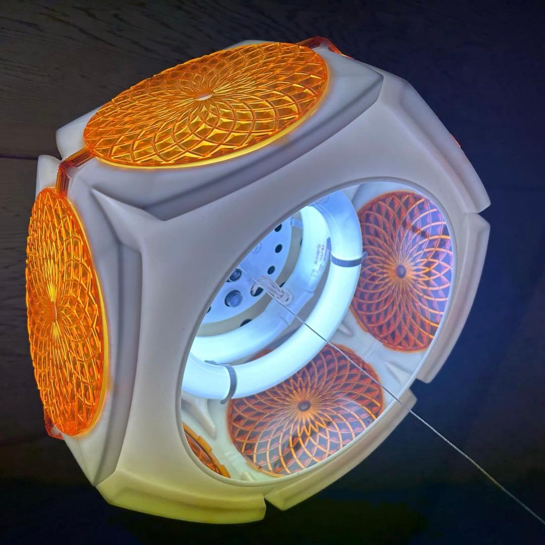 昭和レトロポップ 照明器具 希少 松下電工 ナショナル 吊り下げ 蛍光灯