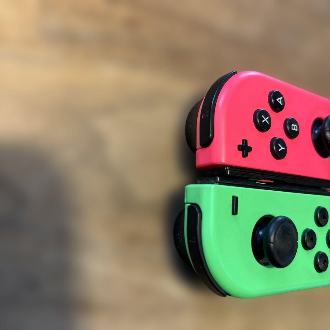 Nintendo Switch Joy-Con ジャンク 緑とピンク - メルカリ