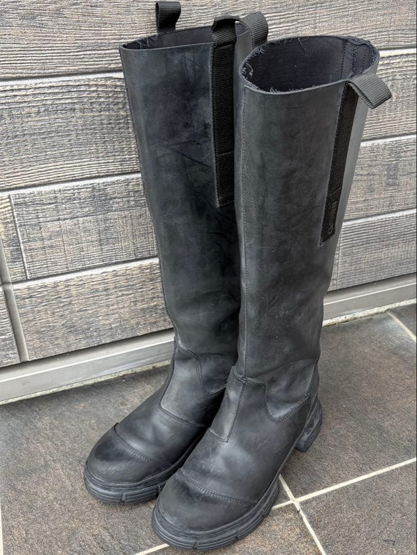 GANNI リサイクルラバーブーツ24cm GANNI】リサイクルラバーブーツをご紹介！ / スタッフブログ - ARKnets