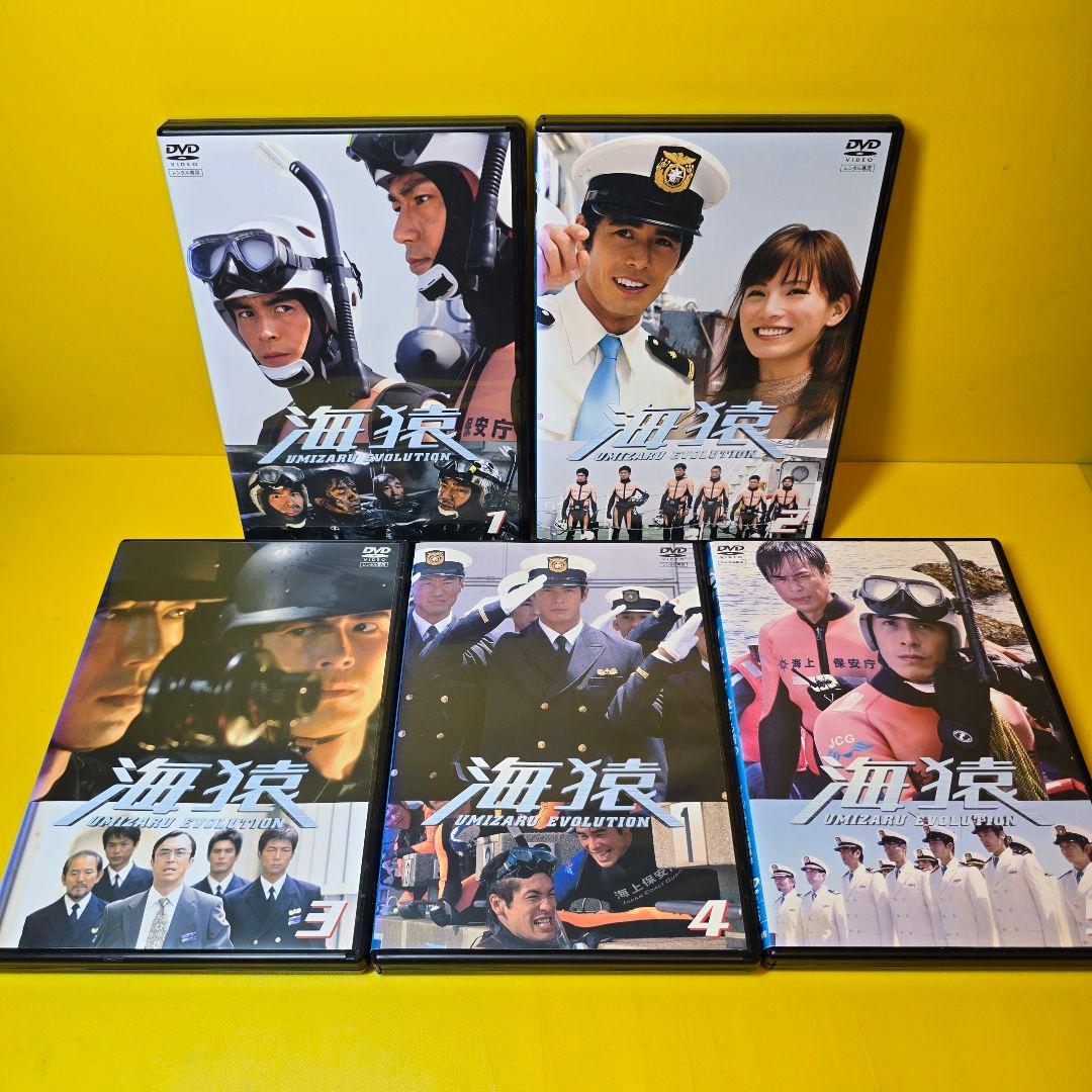 新品ケース交換済み　海猿 全5巻+映画等4巻　DVD全9巻セット