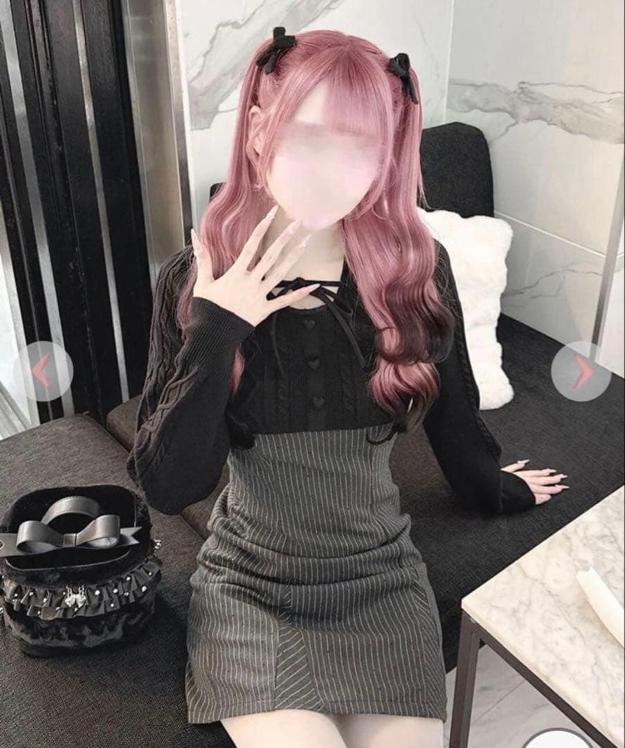 新品未使用】ハニーミュウ ケーブルボレロアンサンブルワンピース