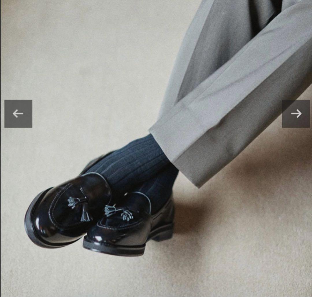 ADELO アデロ タッセルローファー 27.0 厚底 身長6センチアップ - メルカリ