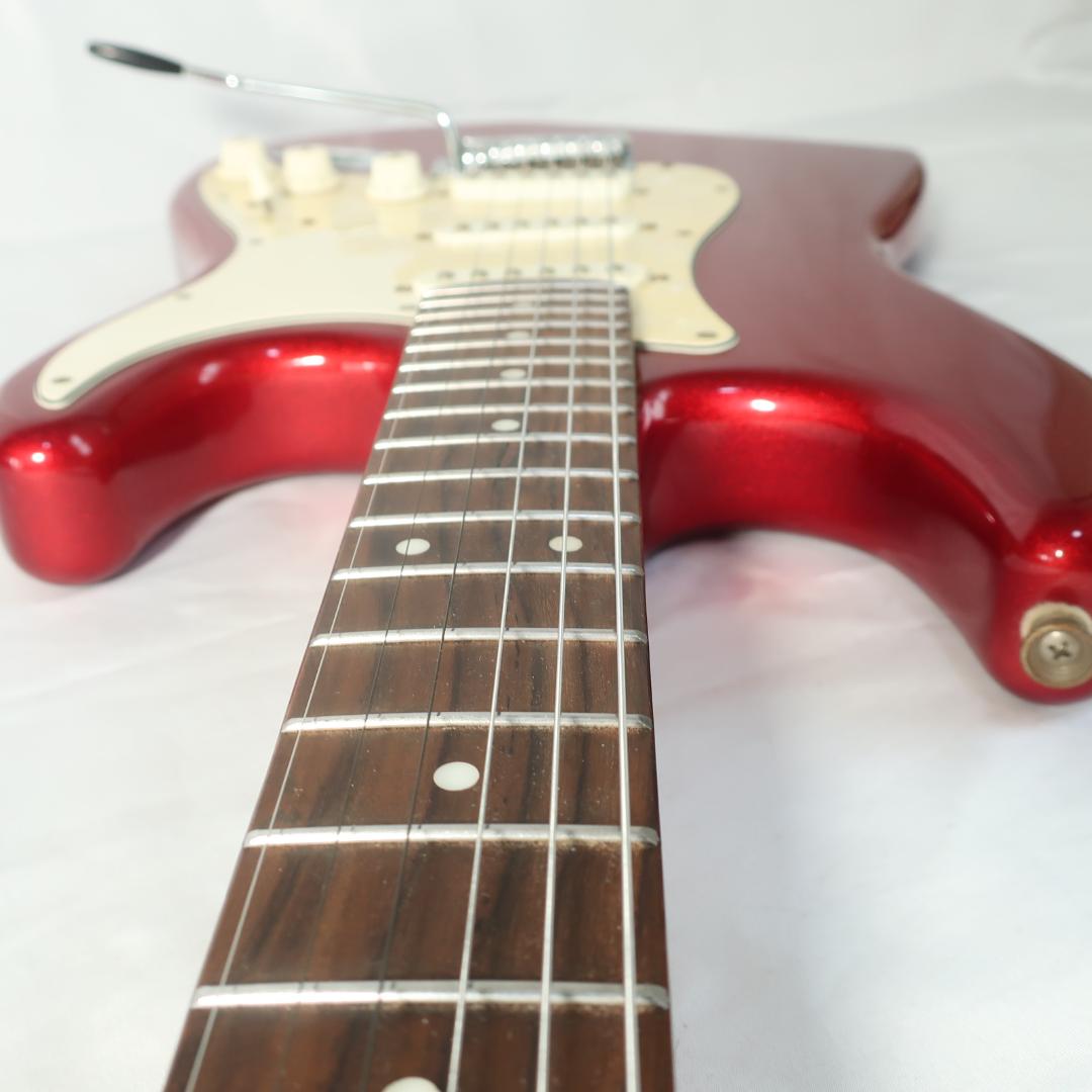 Mavis エレキギター ストラトタイプ マッチングヘッド レッド イシバシ