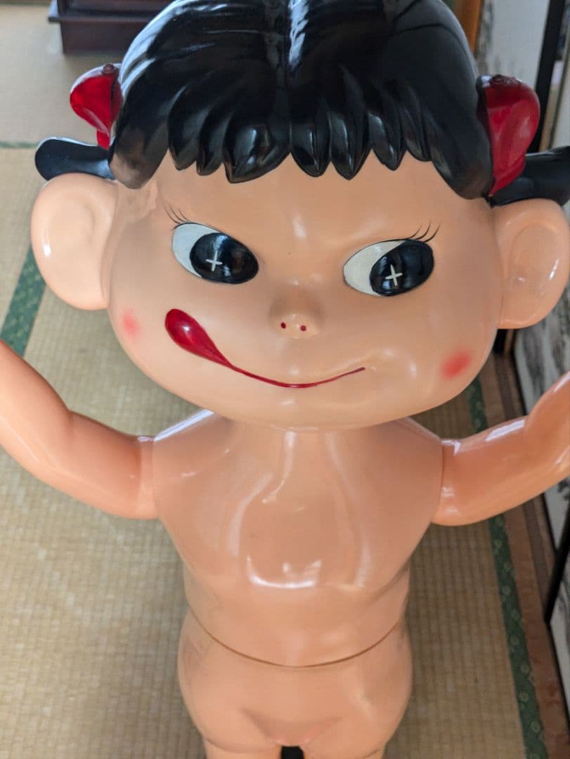 もんちゃん専用 ホッペ赤店頭ペコちゃん 等身大ペコちゃん 店頭用ペコ