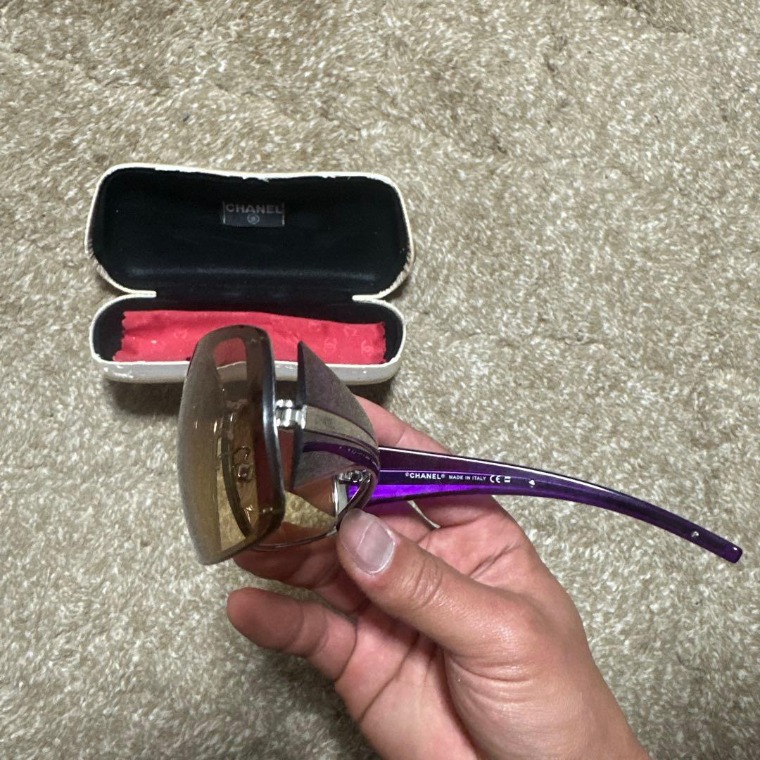 CHANEL サングラス ケース付き - メルカリ