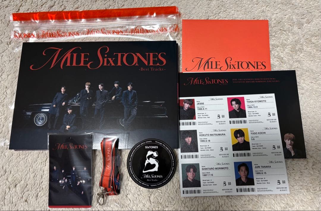 MILE SixTONES 初回盤A SixTONES MILESixTONES-Best Tracks- 初回盤A 2CD＋Blu-ray アルバム