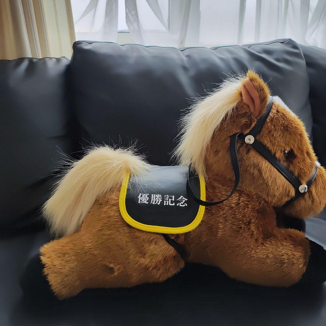 非売品】JRA競走馬「特大ぬいぐるみ」競馬グッズ 優勝記念/ ウマ娘