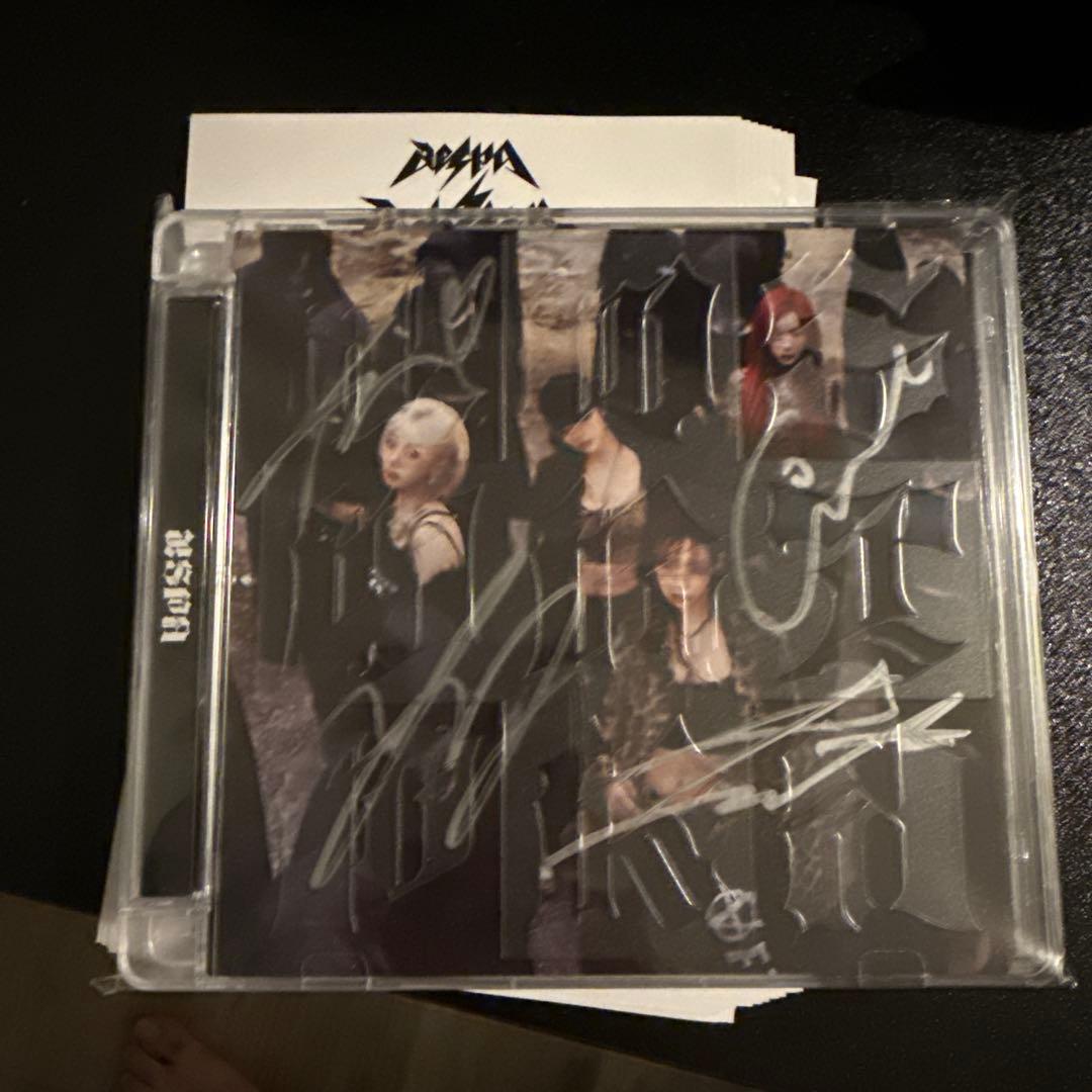 aespa Dirty Work 直筆サイン aespa Dirty Work 直筆サイン - メルカリ