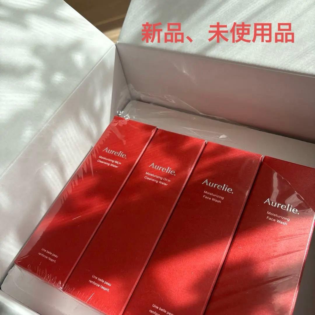 Aurelie クレンジング　& フェイスウォッシュ 4本セット　オレリー オレリー クレンジングウォーター&フェイスウォッシュ各2本 4本セット