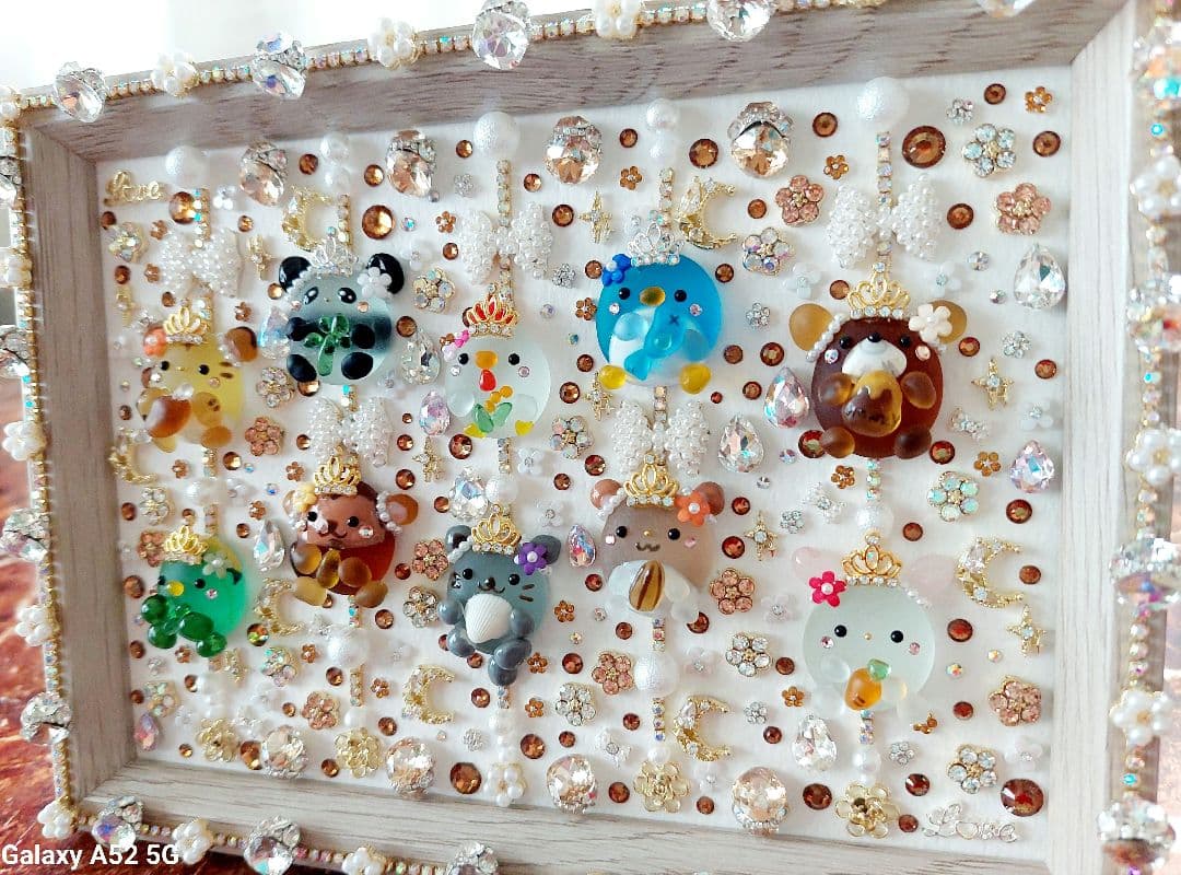 シーグラスアート 大好きなもの♪お取り置中です(⋆ᴗ͈ˬᴗ͈)”