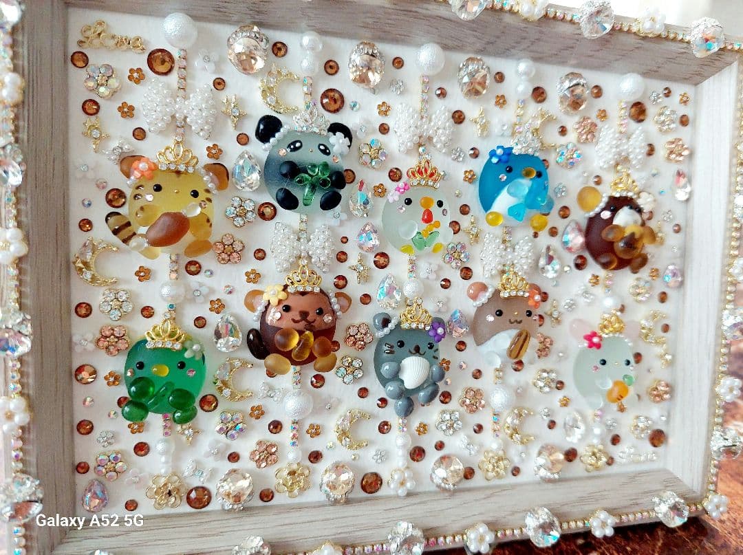 シーグラスアート 大好きなもの♪お取り置中です(⋆ᴗ͈ˬᴗ͈)”