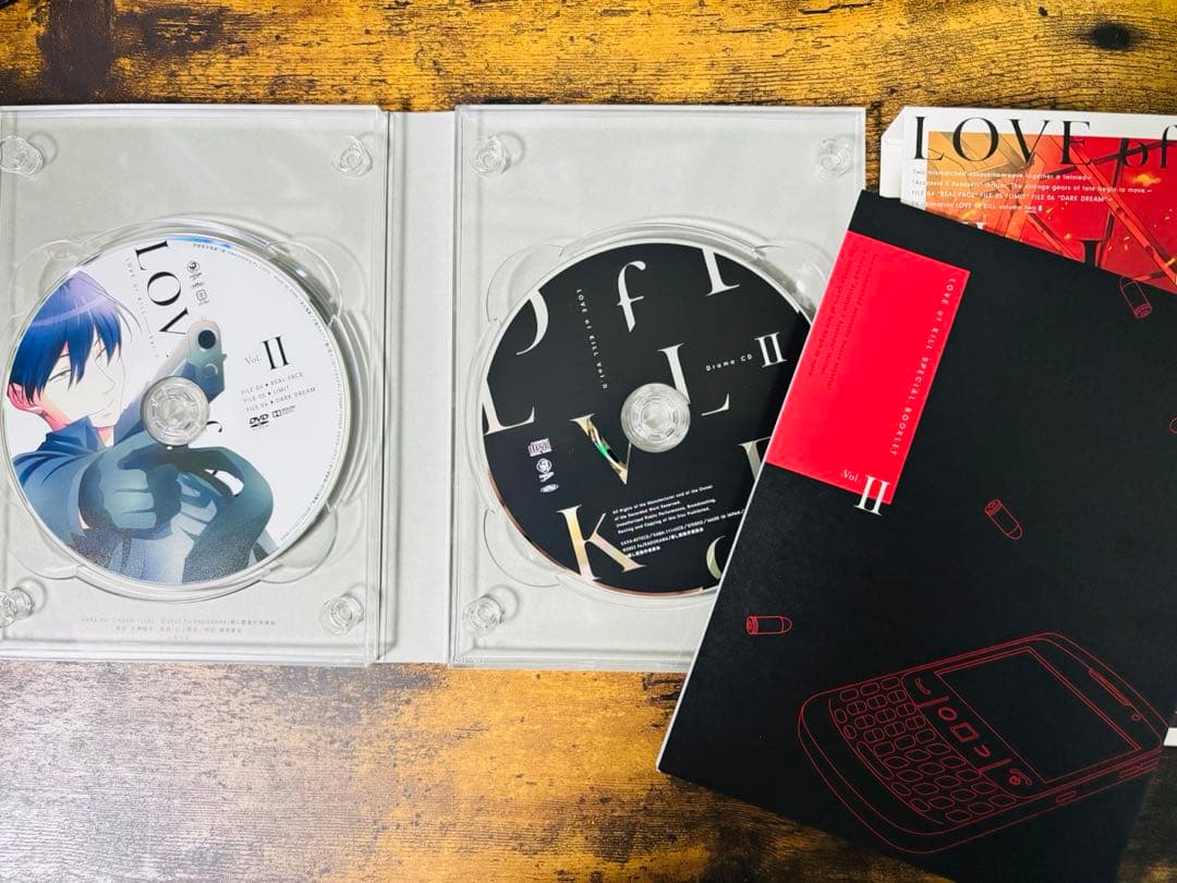 【初回生産版】殺し愛 DVD 全4巻セット