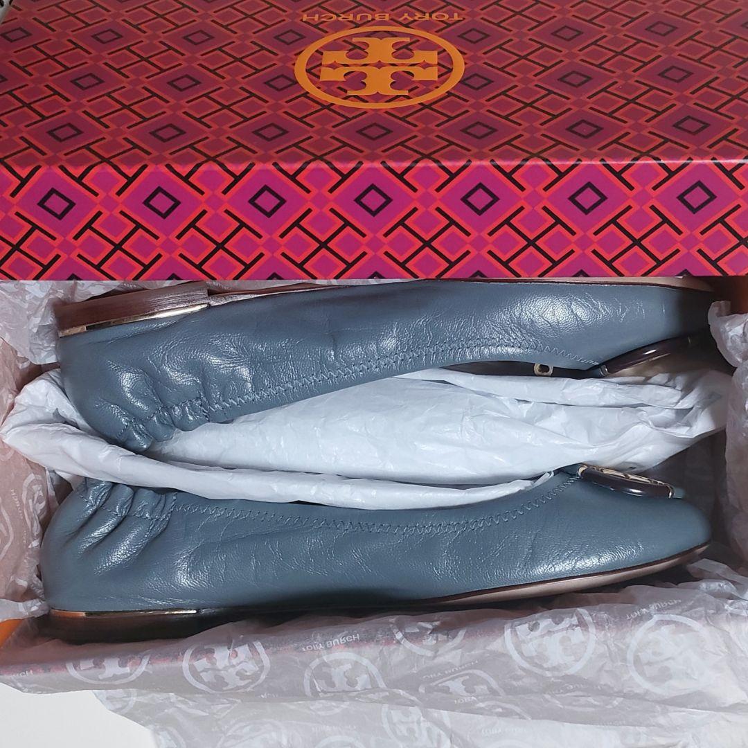 Tory Burch フラットシューズ 6.5M グレー