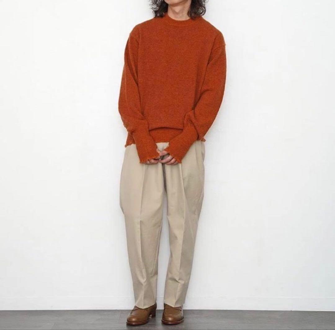 MAATEE&SONS 裏カシミア ひょっとこセーター 3/ニットcomoli - メルカリ