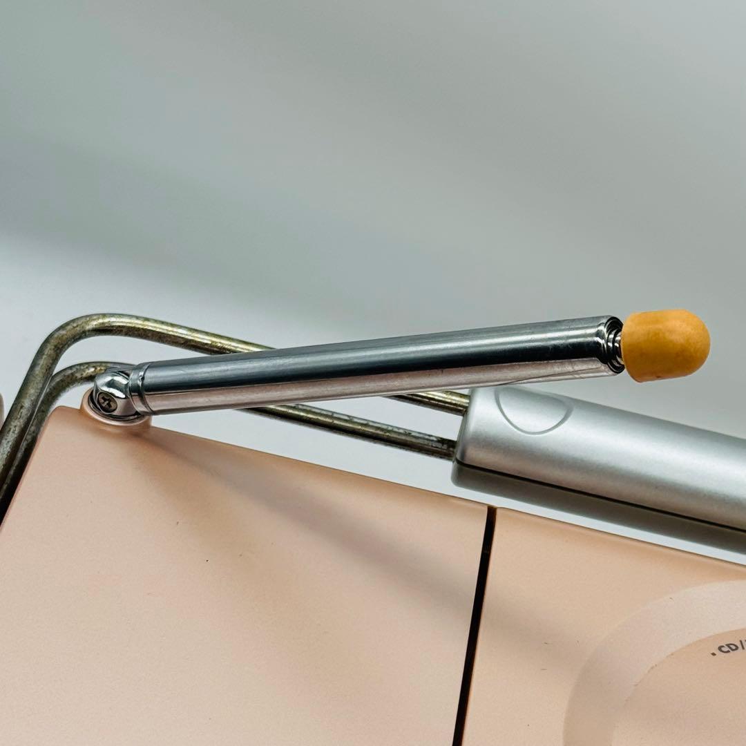 【動作品】KENWOOD MDX-02 ピンク リモコン付 ※アンテナ抜けあり