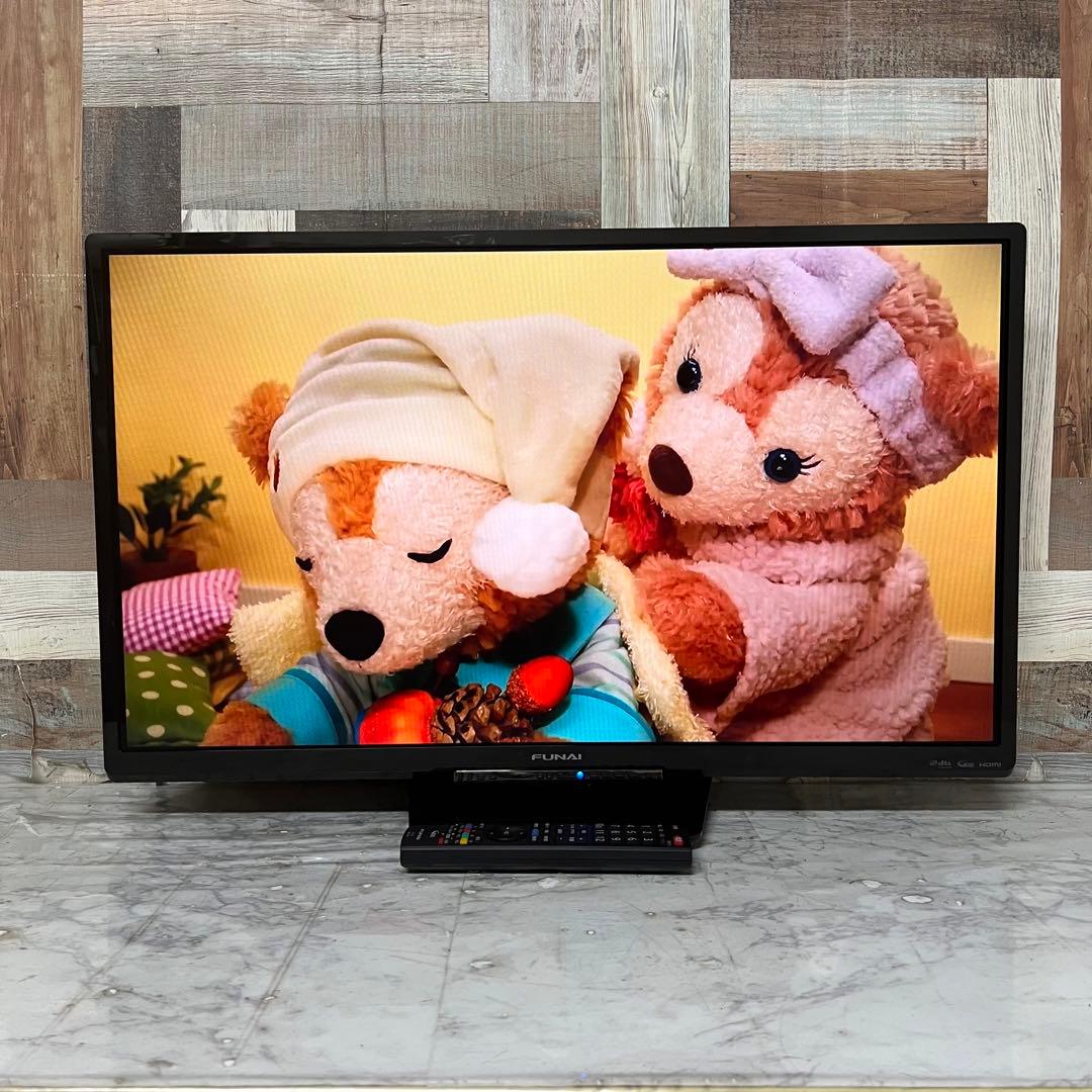 junzoさん専用直接受渡フナイ32V型液晶テレビ録画機能付。見ながら録画も可能