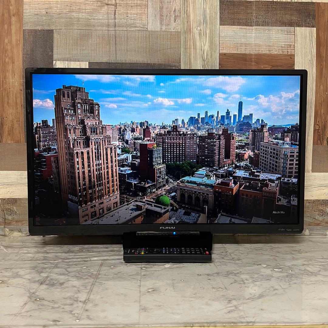 junzoさん専用直接受渡フナイ32V型液晶テレビ録画機能付。見ながら録画も可能