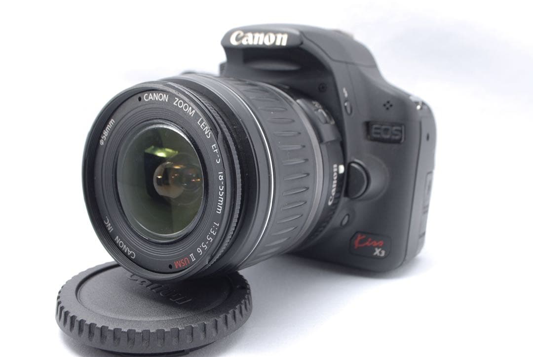 初心者おすすめ❣️Canon Kiss X3✨一眼レフ✨届いてすぐ使えるセット
