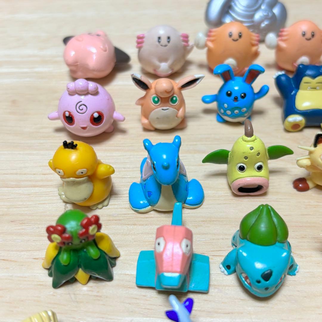 ちびポケ 永谷園 ポケモン ミニ フィギュア まとめ 29体 おまけ 当時物