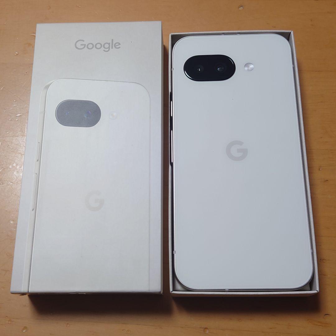 スマートフォン本体 Google Pixel9a Porcelain Amazon | Google Pixel 9a 128GB+8GB SIMフリー [Porcelain] * SIM